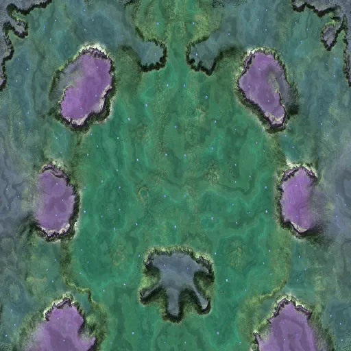 Minimap of Swirly Rock v1.1