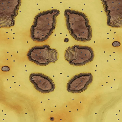 Minimap of Red Rock Desert v2