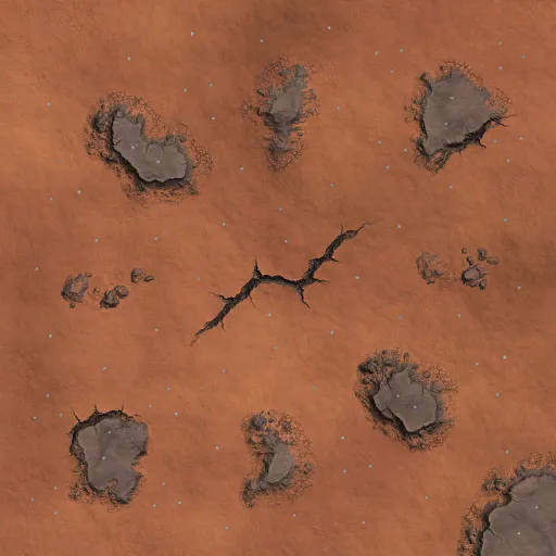 Minimap of Isidis crack 1.1