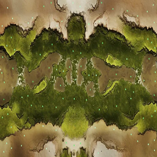 Minimap of Rustcrown Canyon 1.3