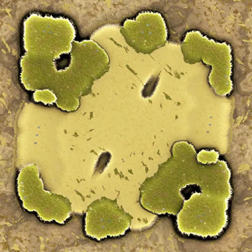 Minimap of Crubick Plains BAR v1.1