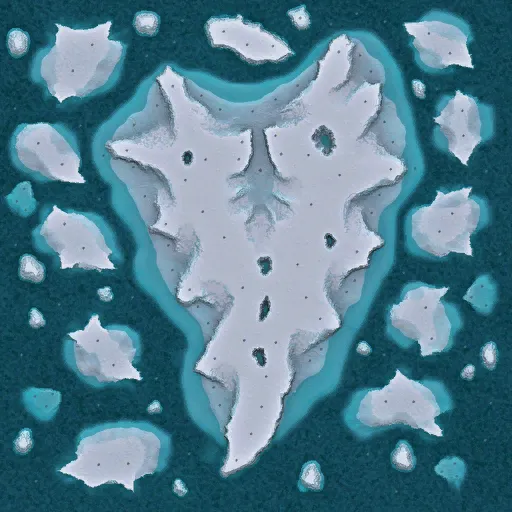 Minimap of Melting Glacier v1.1.2