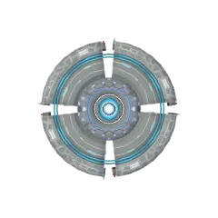 Top down render of UFO